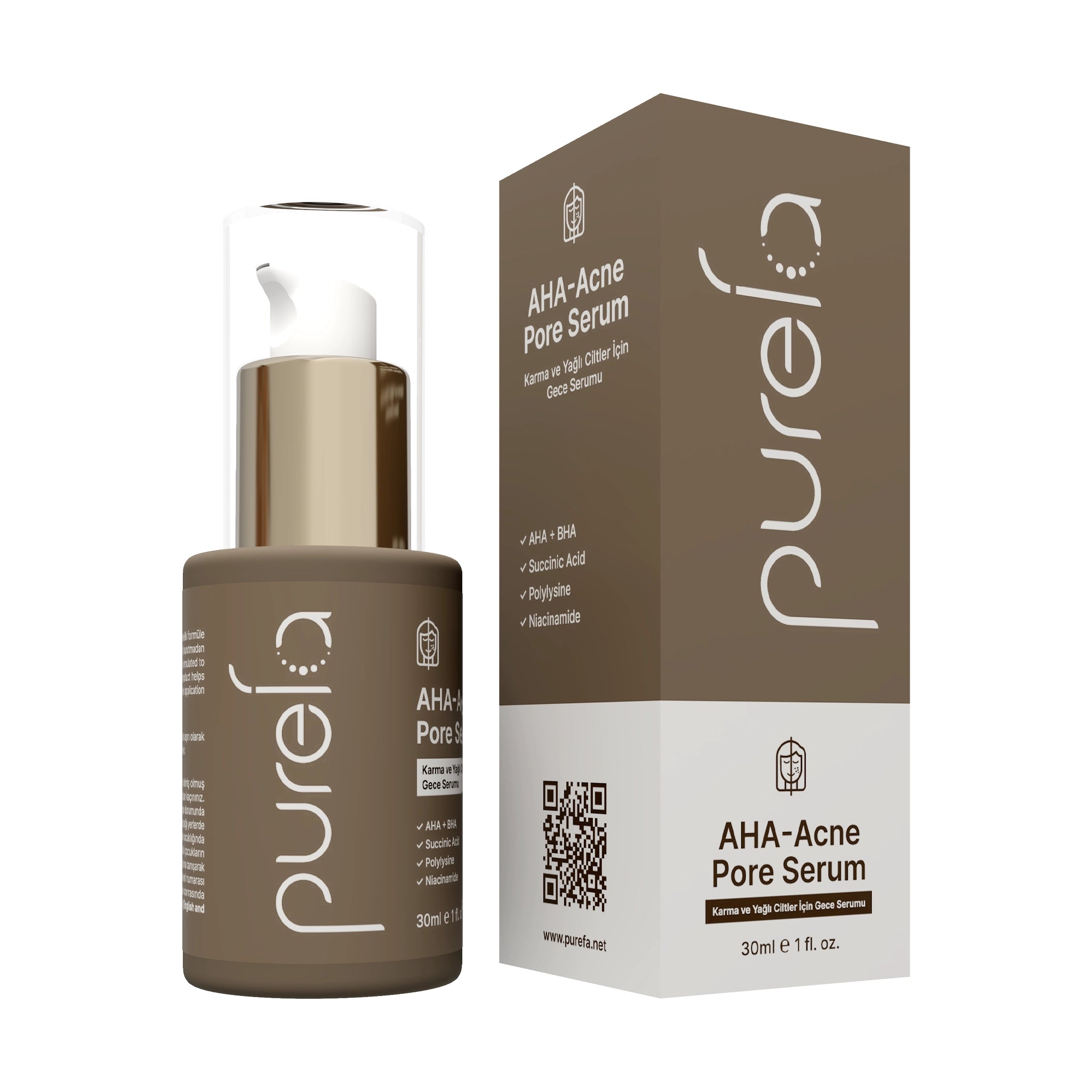 AHA-Acne Pore Serum | Oil Control & Pore Refining Serum