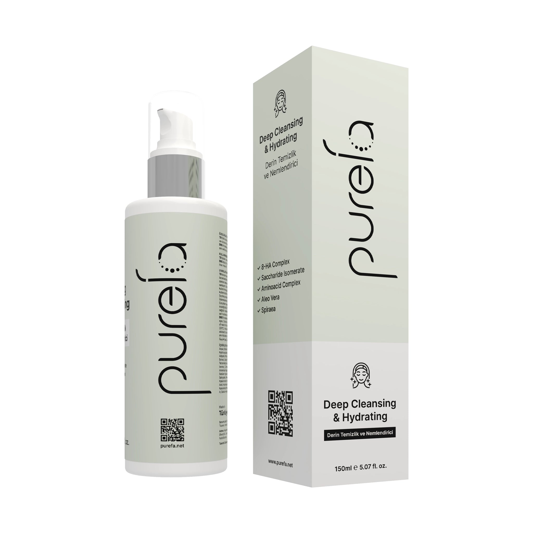 Deep Cleansing & Hydrating Cleanser | Gentle Face Wash